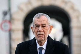 Tổng thống Áo Alexander van der Bellen. (Ảnh: AFP/TTXVN)