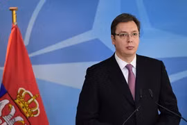 Tổng thống Serbia Aleksandar Vucic. (Ảnh: AFP/TTXVN)