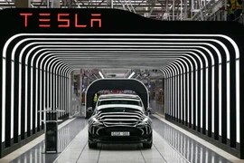 Một mẫu xe của Tesla. (Nguồn: Reuters)