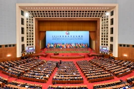 Toàn cảnh Hội nghị thượng đỉnh Diễn đàn hợp tác Trung Quốc-Châu Phi (FOCAC) tại Bắc Kinh, Trung Quốc, ngày 5/9. (Ảnh: THX/TTXVN)