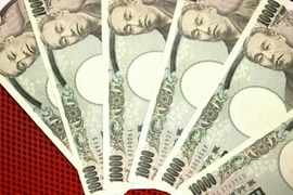 Đồng 10.000 yen của Nhật Bản. (Ảnh: AFP/TTXVN)