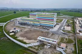 Dự án đầu tư xây dựng Bệnh viện Nhi Trung ương cơ sở 2. (Ảnh: Báo Giao thông)