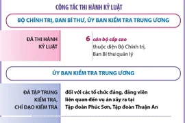 Kết quả chỉ đạo xử lý các vụ án, vụ việc tham nhũng, tiêu cực 