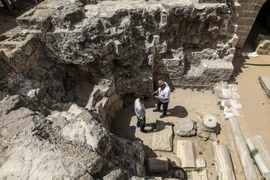 Tu viện Saint Hilarion. (Ảnh: AFP)