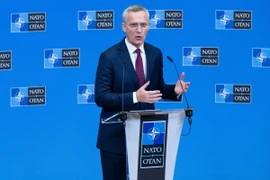 Tổng thư ký NATO Jens Stoltenberg. (Ảnh: AFP/TTXVN)