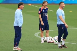 Croatia sẽ có trận khai màn EURO 2024 gặp Tây Ban Nha. (Nguồn: EPA)
