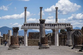 Quang cảnh khu di tích Pompei của Italy. (Ảnh: AFP/TTXVN)