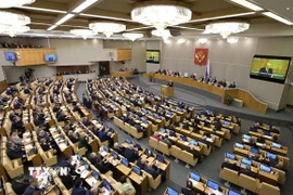 Quang cảnh phiên họp của Hạ viện Nga. (Nguồn: AFP/TTXVN)