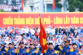 Màn diễu binh của Cảnh sát cơ động Kỵ binh