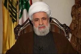 Thủ lĩnh mới của phong trào Hezbollah ở Liban Naim Qassem. (Ảnh: IRNA/TTXVN)