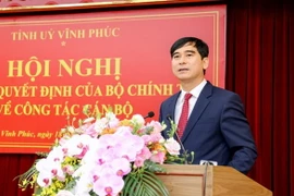 Bí thư Tỉnh ủy, Trưởng Đoàn đại biểu Quốc hội tỉnh Vĩnh Phúc Dương Văn An. (Ảnh: VGP)