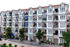 Trong giai đoạn 2021-2030, Hải Phòng đặt mục tiêu xây dựng 42.000 căn nhà ở xã hội. (Ảnh: Tuấn Anh/TTXVN)