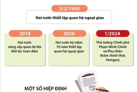 Quan hệ Đối tác Toàn diện Việt Nam-Hungary ngày càng phát triển