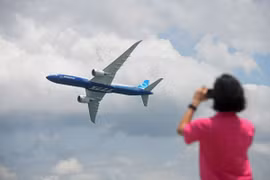 Máy bay của hãng Boeing. (Ảnh: THX/TTXVN)