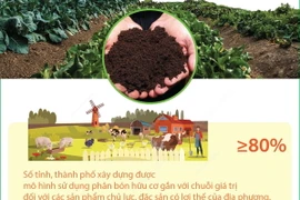 Đến 2050, cả nước có 50% diện tích trồng trọt sử dụng phân bón hữu cơ