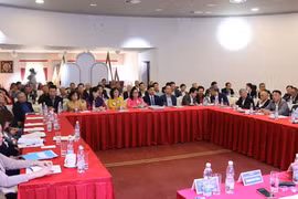 Toàn cảnh Hội nghị lần thứ 10 của Ban chấp hành Hội người Việt Nam tại Cộng hòa Séc. (Ảnh: Việt Dũng/TTXVN)