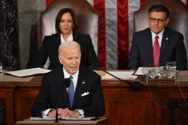 Tổng thống Mỹ Joe Biden. (Ảnh: AFP/TTXVN)
