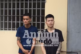 Bắt hai đối tượng chuyên cướp giật tại các hiệu vàng ở Hà Nội 