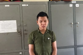 Đối tượng Hà Thế Anh. (Ảnh: Đức Tưởng/TTXVN phát)