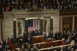 Toàn cảnh một phiên họp Quốc hội Mỹ ở Washington, DC. (Ảnh: AFP/TTXVN)