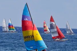 Cuba và Mỹ tổ chức đua thuyền buồm giao hữu tháng 5/2016. (Nguồn: THX/TTXVN)