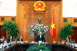 Thủ tướng Nguyễn Xuân Phúc phát biểu kết luận. (Ảnh: Thống Nhất/TTXVN)