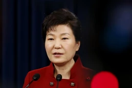 Bà Park Geun-hye phát biểu tại Seoul ngày 13/1/2016. (Nguồn: EPA/TTXVN)