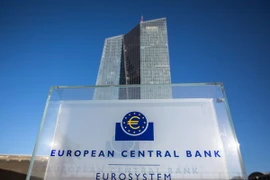 Trụ sở ECB tại Frankfurt (Đức) ngày 1/7/2015. (Nguồn: EPA/TTXVN)
