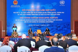 Quang cảnh hội thảo. (Ảnh: Nguyễn Khang/TTXVN)