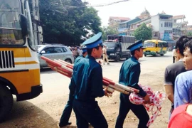 [Video] Clip hiện trường vụ máy bay huấn luyện bị rơi ở Hòa Lạc