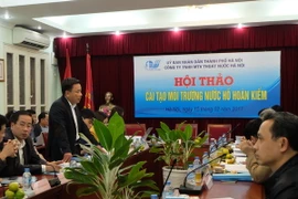 Quang cảnh buổi hội thảo. (Ảnh Mạnh Khánh/TTXVN)