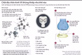 [Infographics] Chất độc thần kinh VX khủng khiếp như thế nào