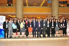 Các dại biểu tham dự một hội nghị tại APEC 2017. (Ảnh: Nguyễn Khang/TTXVN)