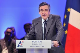 Ứng cử viên Tổng thống Pháp của đảng Cộng hòa theo đường lối trung hữu Francois Fillon. (Nguồn: AFP/TTXVN)