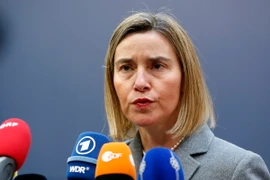 Đại diện cấp cao phụ trách chính sách an ninh và đối ngoại của EU Federica Mogherini. (Nguồn: EPA/TTXVN)