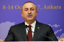 Ngoại trưởng Thổ Nhĩ Kỳ Mevlut Cavusoglu. (Nguồn: AFP/TTXVN)