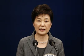 Tổng thống Hàn Quốc Park Geun-hye. (Nguồn: AFP/TTXVN)