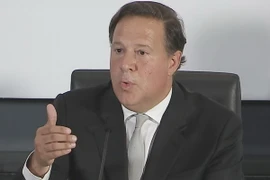 Tổng thống Panama Juan Carlos Varela. (Nguồn: EPA/TTXVN)