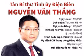 [Infographics] Tân Bí thư Tỉnh ủy Điện Biên Nguyễn Văn Thắng