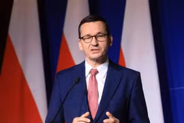 Thủ tướng Ba Lan Mateusz Morawiecki. (Ảnh: AFP/TTXVN)