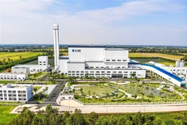 Nhà máy đốt rác phát điện Cần Thơ tại xã Trường Xuân, huyện Thới Lai, thành phố Cần Thơ. (Ảnh: Thanh Liêm/TTXVN)