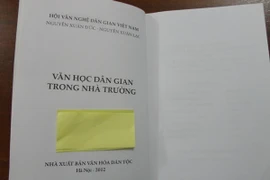 Sai sót “hài hước” ở cuốn sách phổ biến tài sản văn hóa dân gian