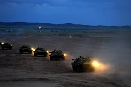 SCO tiến hành cuộc tập trận bắn đạn thật tại Trung Quốc