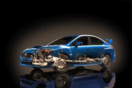 Mẫu Subaru WRX STI ở Nhật sử dụng động cơ 304 mã lực
