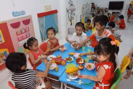 Bình Dương đủ điều kiện phổ cập giáo dục mầm non trẻ 5 tuổi