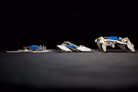 Loại robot mới có khả năng tự gấp mình như "Transformer"