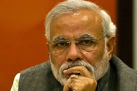 Ứng cử viên của Đảng Nhân dân Ấn Độ (BJP) Narendra Modi. (Nguồn: AFP)