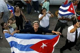 Người dân Cuba tại bang Florida. (Nguồn: cafefuerte.com)