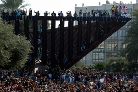 Người nhập cư biểu tình phản đối chính quyền Israel