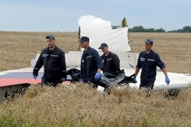 Chuyên gia Nga tới kiểm tra hiện trường vụ rơi máy bay MH17